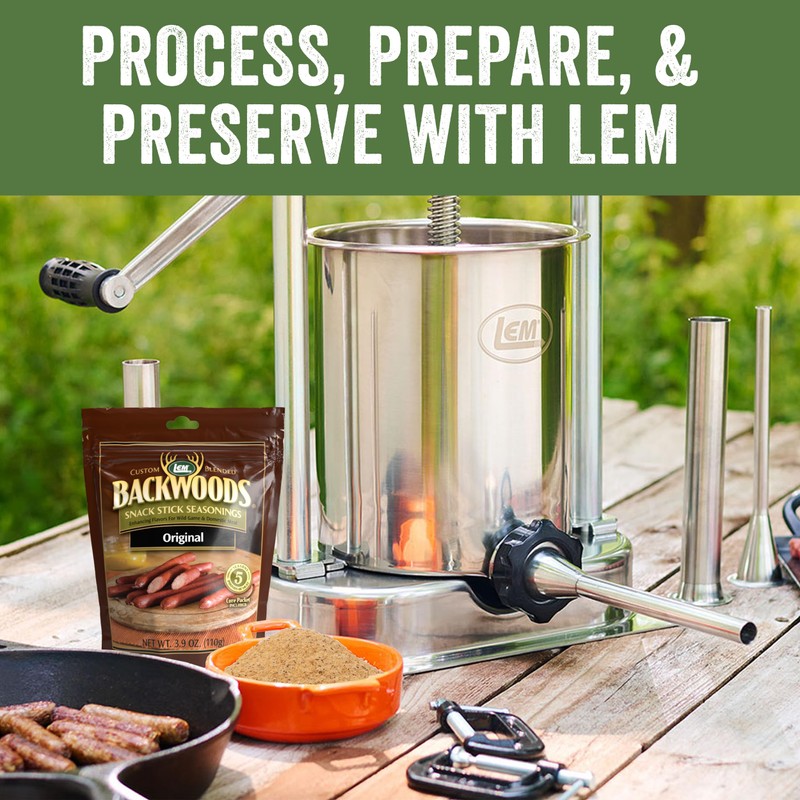 LEM Products Backwoods Snack Stick Seasonings Variety Pack, Includes Original,