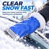 Car Ice Scraper Mitt for Winter – ABS Windshield Snow