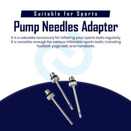 Splay Gold Ball Pump Needles Adapter (Pack of 3)