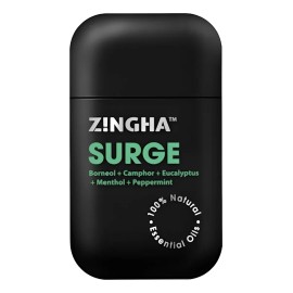 Z!ngha Aromaterapía Inhalador Nasal Escencias Aceites Natur Surge Mejora-frescura