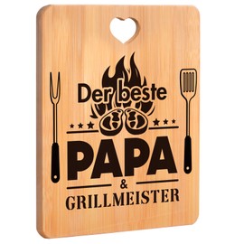 Gifts for Dad, Bamboo Chopping Board, Dad Gift Birthday, Practical Gifts for Dad, Best Dad Gifts from Son Daughter, Ideal Gift for Dad