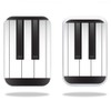 MightySkins Skin Compatible with HP Sprocket – Piano Keys |