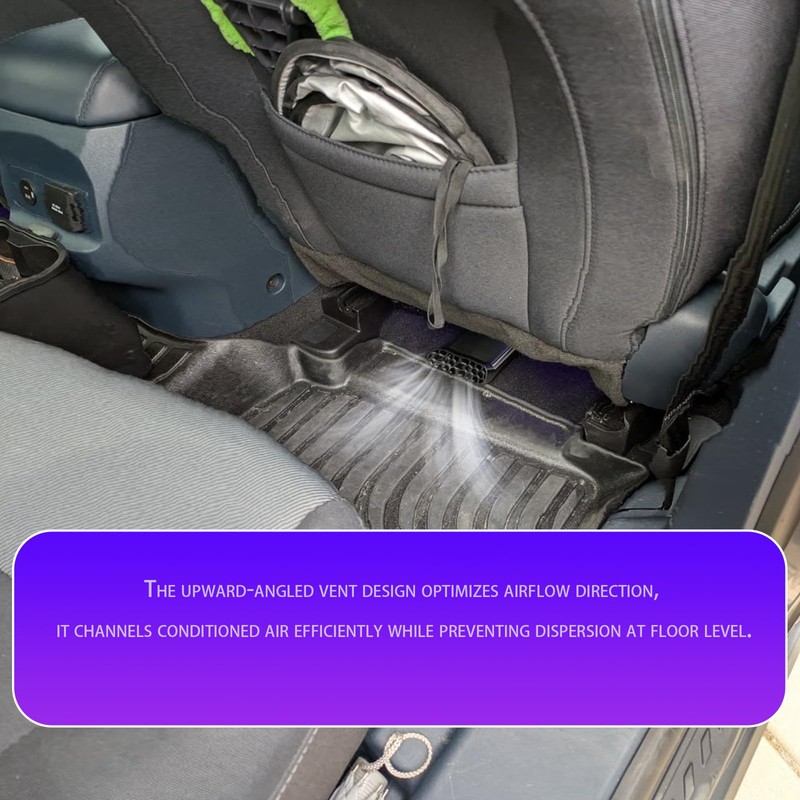 Sevomie Under Seat Vent Deflectors for Ford Maverick 2022-2025 Accessories,
