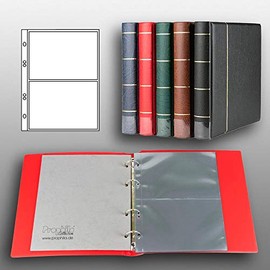 Prophila Kobra Postcard Album with 20 pockets for 40 Postcards