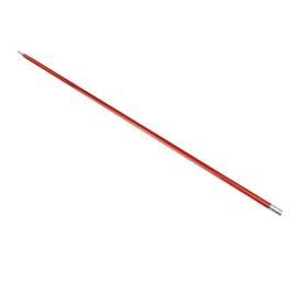 43.3 inches (110 cm) Appearing Cane, Metal, Suddenly Appears From the Palm of the Hand, Stretch and Pop-Up Stick, Stage Magic Tool (Red)