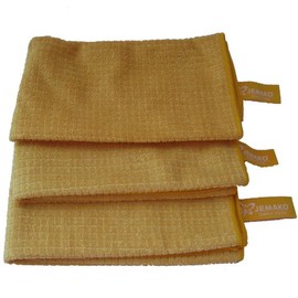 Jemako Profituch 3er Set in gelb - Grösse je Tuch ca. 35 x 40 cm