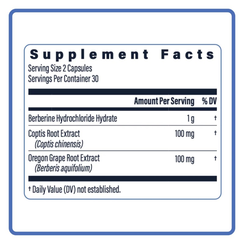 Utzy Naturals TriBerine | 1,000 mg of Full Spectrum Berberine