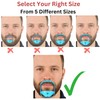 Sasha Square Goatee Beard Shaper Template for Men, Goatee &