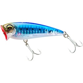 DUEL F1224-HIW Spit Pop Lure, L - Blue, 2.8 inches (70 mm), Floating [Fishing Gear, Sea Bas]