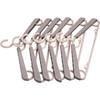 BonDream 6-Pack Heavy Duty Plastic Extra-Wide Arm 15"-23" Suits Clothes
