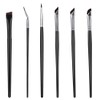 UEAVOID 6 Piece Eyeliner Brush Set Professional Eyebrow Brush Precise