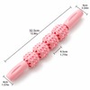 4-Wheel Massage Roller Stick for Legs, Back & Shoulders –