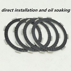 BIGLKNM Clutch Kit Friction Plates & Heavy Duty Springs Gasket Compatible for Honda XR100 XR100R CRF100 CRF100F XR80 XR80R XR80 CRF80F 1987-2013