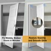 Bifold Door Repair Kit for 1-3/8 in Wood Doors, Includes