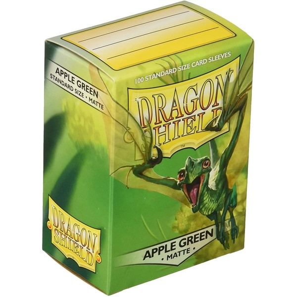 Dragon Shield Sleeves Matte Apple Card Game, Green - AT-11018
