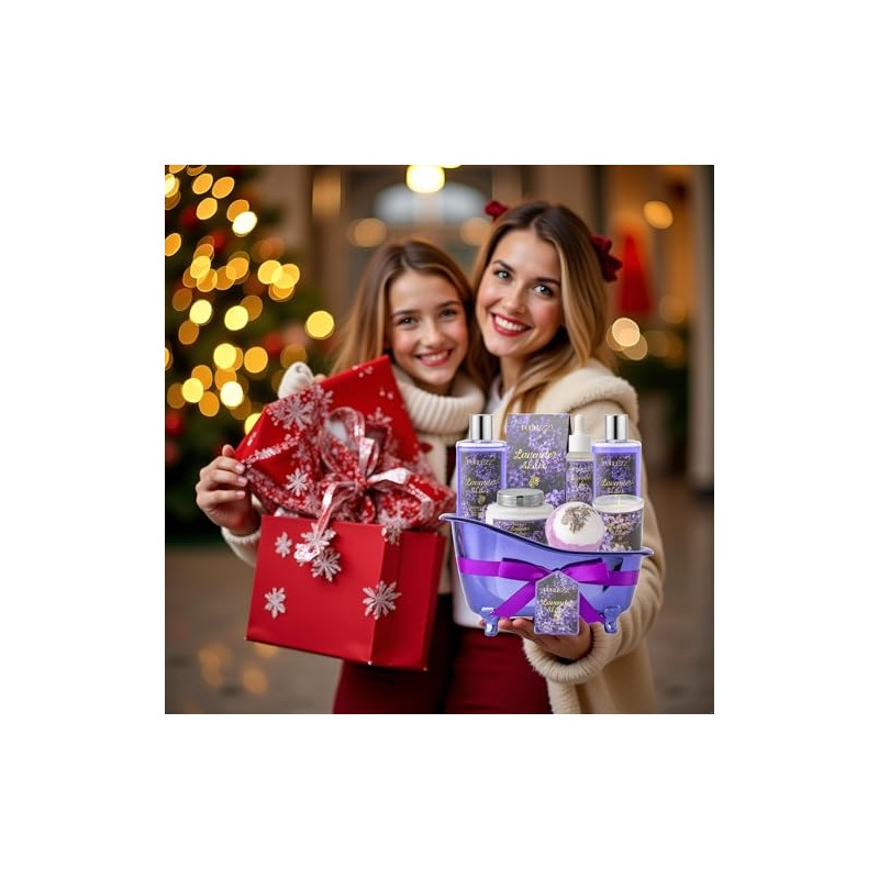 Regalos de cumpleaños para mujeres, kit de spa de lujo