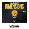 US Cargo Control Moving Blankets 72"x80" MBDELUXE65 Econo Deluxe, (65