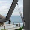I-EASYDWW Multi-Slots Telescopic Stay Rod for Top-Hung Window, SUS304, 2