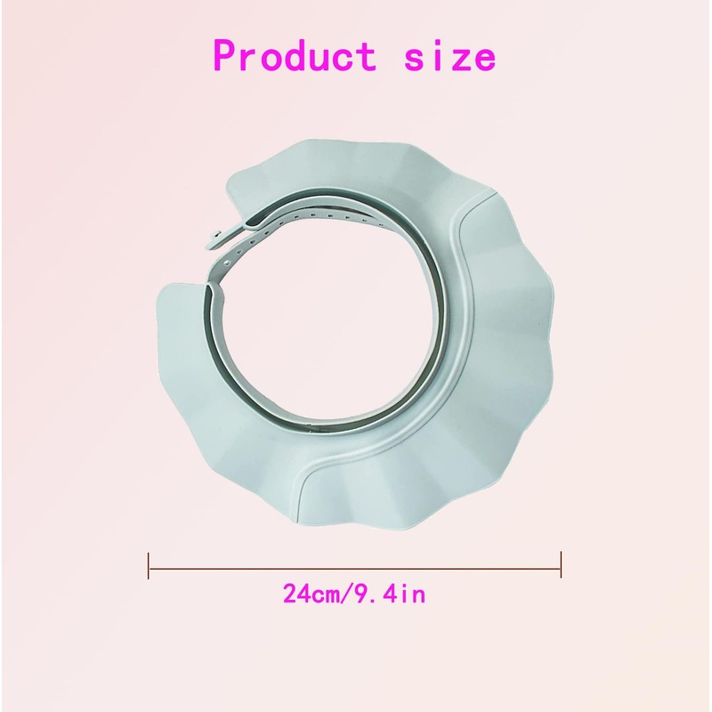 Adjustable Baby Shower Cap for Hair Washing | Bath Shield