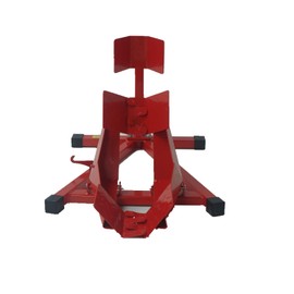 GarveeTech Motorcycle Wheel Chock, 16"-21" Front Stand with Multiple Adjustment Holes, 1500 lbs Capacity Motorcycle Chock for Garage, Workshop, and Vehicle Transport