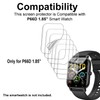 6-PACK Screen Protector Compatible with Nerunsa P66D 1.85” Smart Watch,
