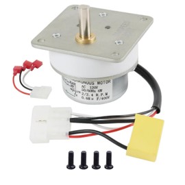 Vntebozd Upgraded 2.4RPM Pellet Stove Auger Feed Motor AC120V Compatible with Quadra-Fire Part 812-4421 & 812-4420 Heatilator PS35 PS50 CAB50 7000-500 PH