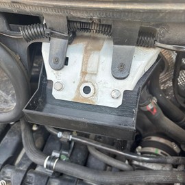 Cowl Drip Tray for Travato，Windshield Leak Solution，Engine Drain Pan Funnel to Prevent Water Pooling & Rust in RVs/Campers/Vans, Compatible with Ram Promaster/Hymer Aktiv, Easy Install Tray(Black)