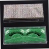 Baluue 3sets Eyelash Storage Box Organizer Case for False Lashes