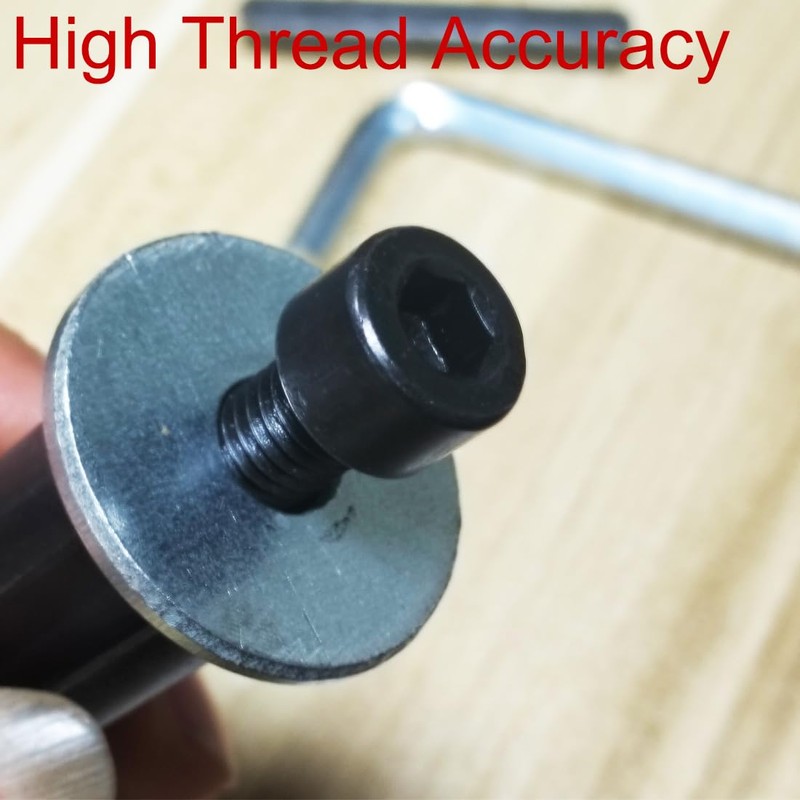 JUNLIXN Burnishing Polishing Machine Shaft Set, 5/8"-11 Thread Shaft Extension