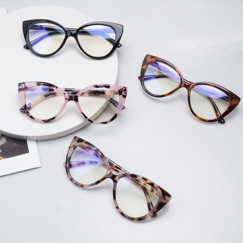 CLASAGA Progressive Multifocus Reading Glasses for Women Blue Light Blocking