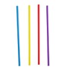 Comfy Package [250 Pack] Disposable Plastic Drinking Straws - 7.75"