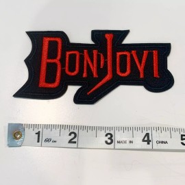 Unbranded Bon Jovi Embroidered Iron on Sew on Patch - Rock/Metal/Ban