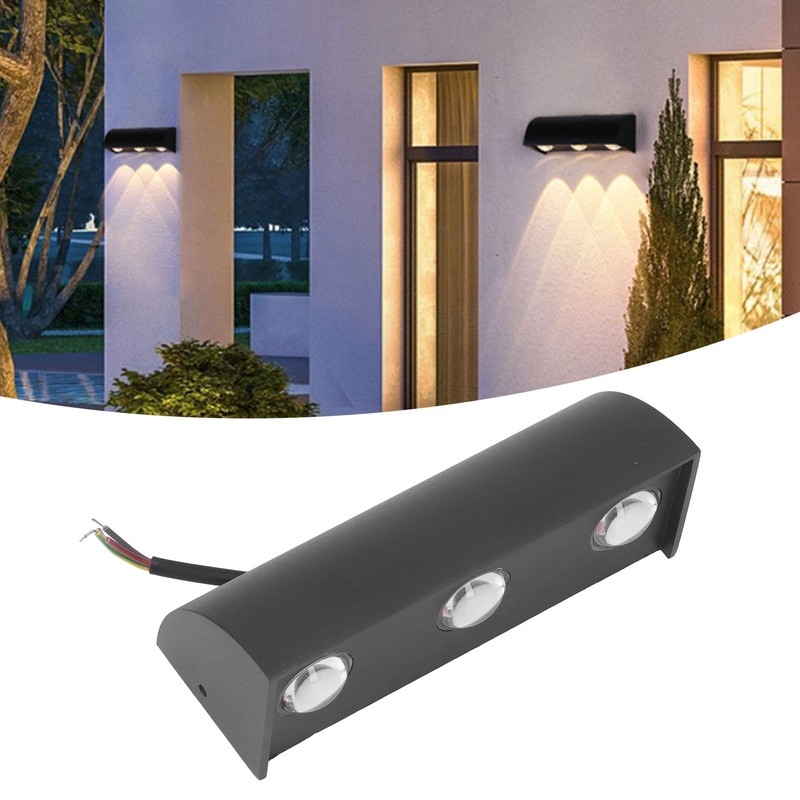 LED Wall Lights 3 LED 3W Glareless Soft Warm Light