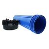 20" Neo-Pure Black/Blue Filter Housing Blue Sump/Black Cap with Pressure