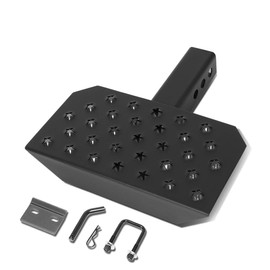 Auto Dynasty Universal 18 Inches Pedal Class II/III Receiver Tow Hitch Step Bar (Black)
