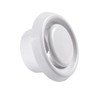 Plastic Round Ceiling Vent, 150mm - 6 inch Air Vent