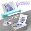 Padieoe Tattoo Stencil Printer with 10Pcs Transfer Paper - Bluetooth,