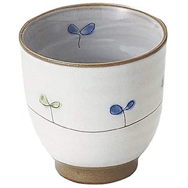 Mino Ware k21210 Futaba Tea Cup, Blue