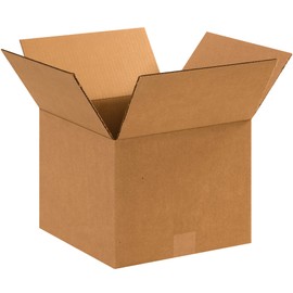 BOX USA 12 x 12 x 9 Corrugated Cardboard Boxes, Small 12"L x 12"W x 9"H, Pack of 25 | Shipping, Packaging, Moving, Storage Box for Home or Business, Strong Wholesale Bulk Boxes