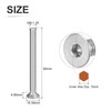 DTGN M8-1.25 x 90mm Flat Head Socket Cap Screws, 15