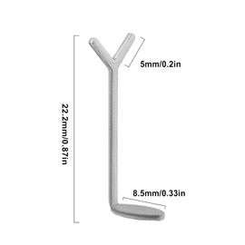 Nail Magnet Set, Y-Shaped Kitten Eye Nail Magnet, Multi-Function s Gel Nail Polish Magnet Tool, for Beginners and Professionals, Nail Art Pens