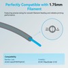 Ultra-Smooth PTFE Tube for 1.75mm Filament with Cutter for Extruder,2.5mm