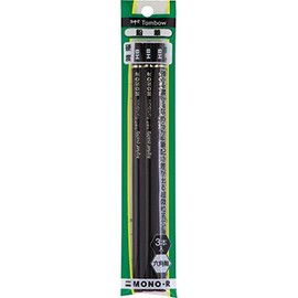 Tombow Pencil Mono R HB ASA-361 Pack of 3