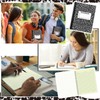 Affrolling 1 Pack Carbonless Lab Notebook Carbon Copy 8.5'' x