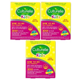 Culturell Lactobacillus Kids Packet 1500mg x 30 packs x 3 / Circle / 컬처렐 유산균 키즈패킷 1500mg x 30개입 x 3개 / 써클