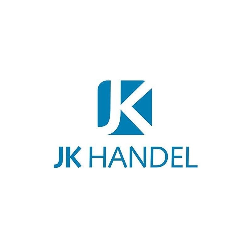 jkhandel 6 pieces maxi ball bearings, 40 mm, with collar,