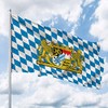 Bavaria Flag - 150 x 100 cm for Flagpole, Bavaria