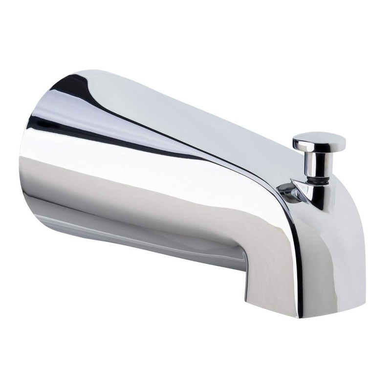 Miseno MT250 Universal Slip-On Tub Spout with Integrated Diverter -