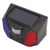Solar Security Alarm Siren with Remote Control USB Cable Yard