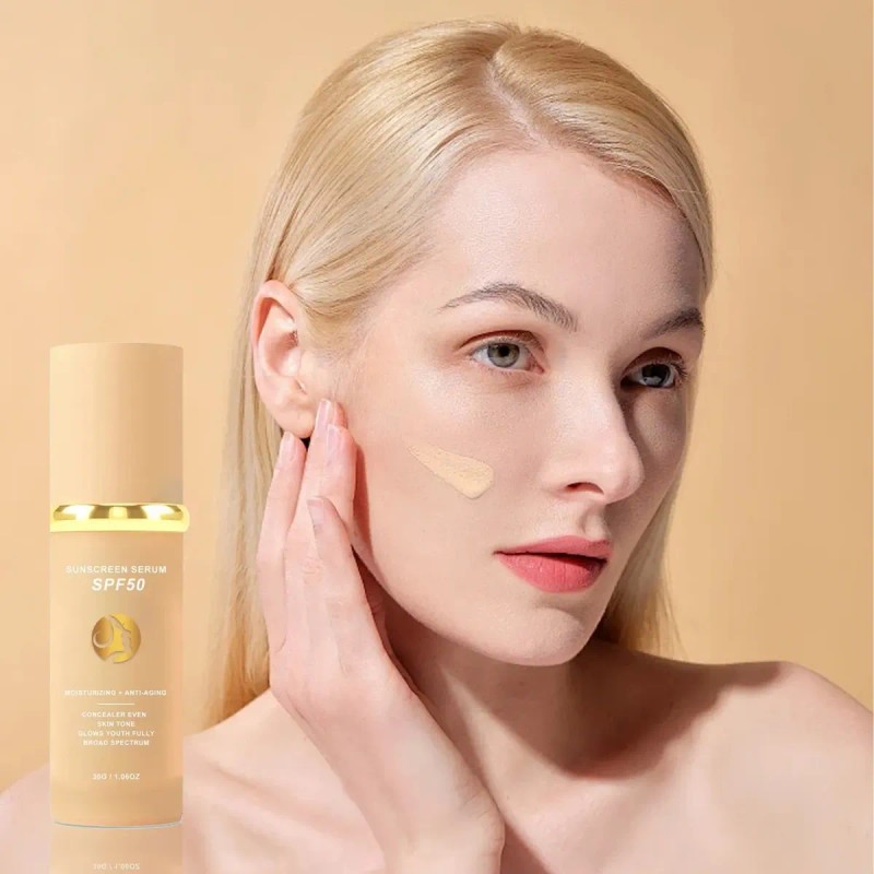 Qfmbase De Maquillaje, Crema Hidratante Y Correctora 4 En